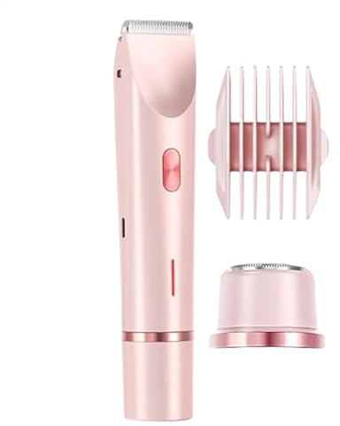 Bikini-Trimmer Für Damen, Doppelkopf-Rasierer, Elektrischer Rasierer, Schnurloser Körperrasierer, Tragbarer Körperhaarschneider Für Die Körperpflege Von Frauen, Nass- Und Trockenpflegegerät