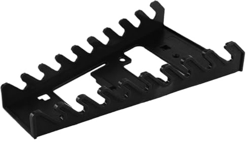 Organizador de llaves, estante de llaves resistente, 8.66 x 4.72 pulgadas, ahorro de espacio, soporte de almacenamiento de herramientas para tablero de clavijas, taller, garaje, taller de reparación y