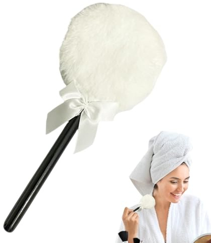 Spugnette per fondotinta in polvere, riutilizzabili, a forma di lecca-lecca, morbide, strumenti di bellezza per ragazze, fondotinta, contouring, casa, viaggi, miscelazione, donne
