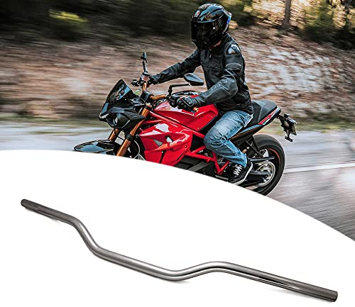 Guidon de moto 7/822mm guidon universel pour EXC TE DL CRF CB YZF WR XT KLX KX DRZ KLR Dirt Bike ATV Motocross Enduro Titanium