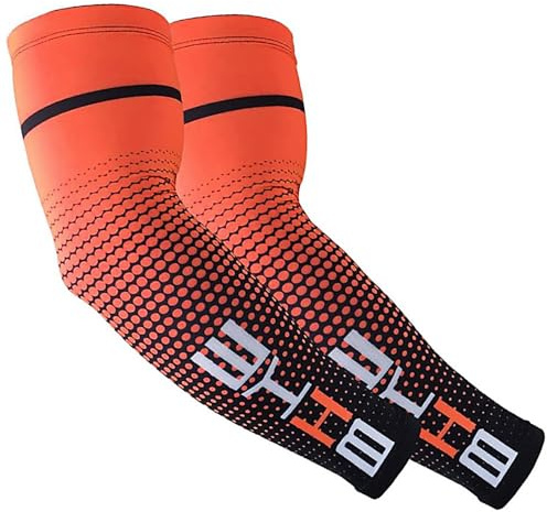 Arm Sleeve Unisex Ärmlinge Kompression Armlinge Radsport für Damen Herren Jugend, UV Armstulpen Tattoo Abdeckung Kühlende Armabdeckung Armsleeve Gaming für Sport Fahrrad Volleyball Basketball Golf