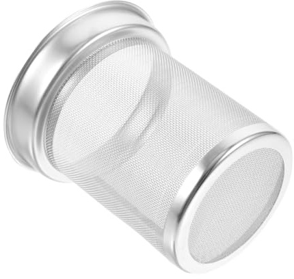 RORPOIR Stainless Steel Tea Strainer Teapot Replacement Mesh Filter Insert for Loose Leaf Brewing Fine Mesh Tea Infuser for Home Service 3.07 in