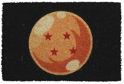 SD Toys - Felpudo 60 x 40cm Bola Estrella Dragon Ball