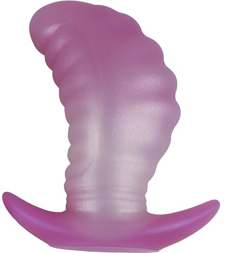 Plug Anale Enorme A Forma Di Mango Da 10 cm, Massaggiatore Prostatico, Plug Anale Grande, Fantastico Giocattolo Anale Gigante Portatile, Morbido Trainer Per Stretching Anale Per Uomini, Donne, Coppie
