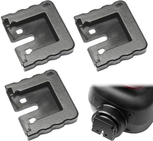 3 Pezzi Tappi Di Protezione Per Flash, Connettore Proteggi Cappuccio, Coperchio Slitta Flash, Copertine Flash Connector Protect Cap per HVL-RL1/ HVL-F60RM C/HVL-F45RM/ HVL-F43M/ HVL-F60M