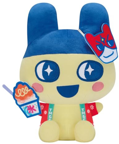 Banpresto Mametchi Tamagotchi Plüsch-Kollektion, Big Plush, Festival Volume 2, 18 cm, BP29263P, Mehrfarbig, optimal für Tamagotchi-Fans