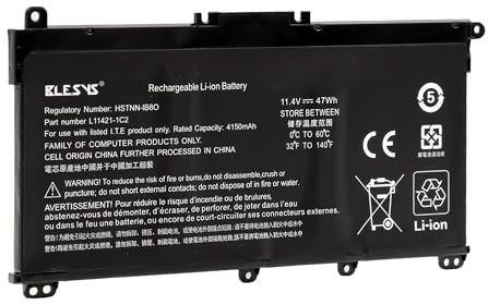 BLESYS Batería portátil para HP 14-dk0xxx 14-dk0001ns 14-dk0011ns 14-dk0002ns 14-dk0004ns 14-dk0009ns 14-dk0029ns 14-dk0030ns 14-dk1005ns 14-dk 14-dk1xxx 14-dk1