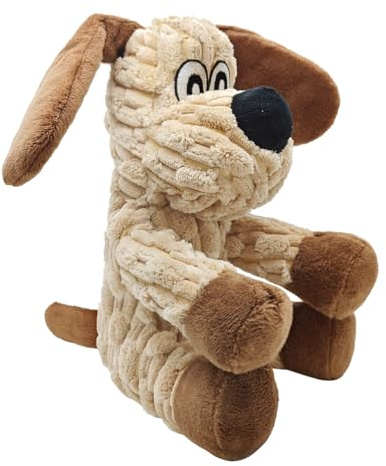 Sqinor Hundespielzeug Plüsch Quietschend Interaktives Stabiles Spielzeug für Große Kleine Hund und Welpen - Kuscheltier für Hunde (Hunde)