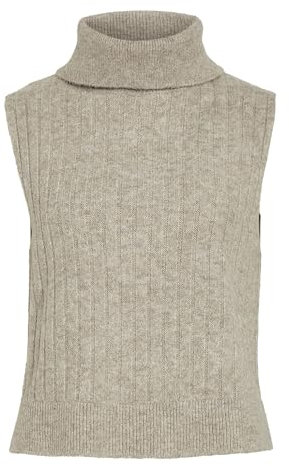 VIBELUNA HIGH Neck S/L Knit Vest-NOOS
