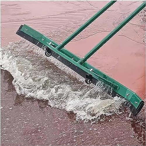 Tergipavimento per rimuovere l'acqua dal pavimento, scopa tergipavimento per interni ed esterni, asciugatore professionale leggero per campi da tennis Rain Shuttle, spazzatrice antipioggia per puliz