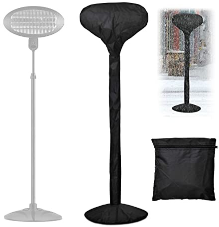 Couverture Chauffage Patio(180x52 Cm), 210d Housse Parasol Chauffant Oxford ImperméAble, Bache De Protection Pour Chauffage Terrasse Gaz De ExtéRieur Anti-PoussièRe/Vent (1)