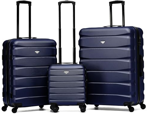 Flight Knight ABS hårt skal väsk med kabin- och handpacksalternativ godkända för över 100 flygbolag, inklusive easyJet, British Airways, RyanAir, Virgin Atlantic, Emirates