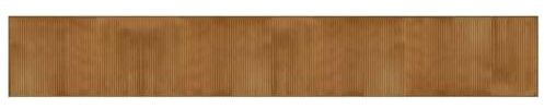 vidaXL Alfombra Rectangular bambú marrón 60x400 cm