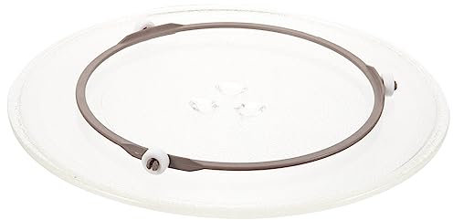 WHAMVOX Replacement Oven Tray Microwave Turntable Glass Plate Turntable Stand for Microwave Oven