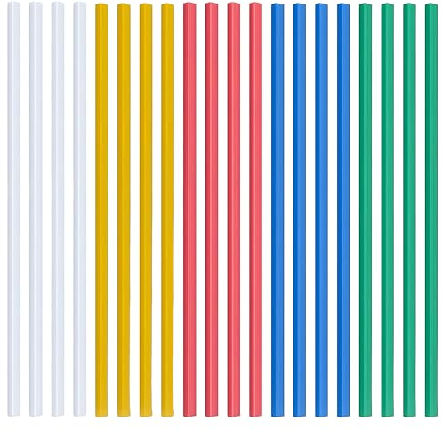 20pcs Binding Bars Slide Grip,A4 Slide Binders File Report Project Presentation Covers Clips,Plastic Spine Bars for Office School Home,5 Colors