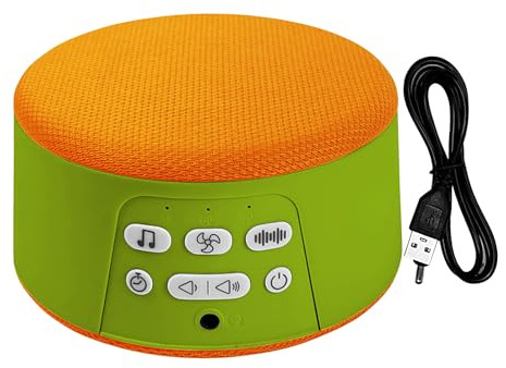Machine à bruit blanc - Sleep White Noise Machine | Whitte Sound Machine pour le confort de sommeil | Machine de son non en boucle avec 29 effets sonores à haute fidélité pour un repos prof