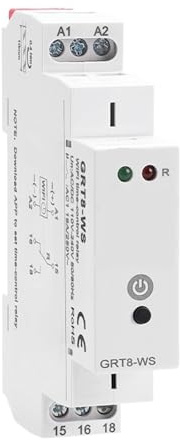 EWAIDI GRT8-WS Interruttore di controllo del tempo relè interruttore di controllo domestico intelligente 16A AC/DC110-240V