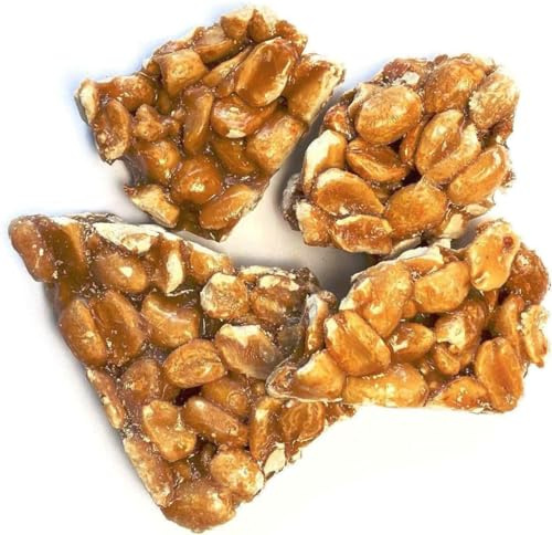 Peanut Brittle - 500g Bulk Bag - Roasted Peanuts In Caramel - The Sweet Jar Co.