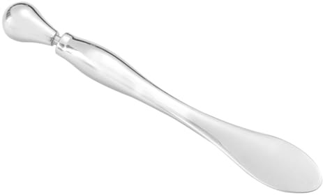 MUCKLILY Augencreme Massage Stift aus Zinklegierung Tragbares Augenmassagegerät für Frauen Kompakt gegen Augenmüdigkeit
