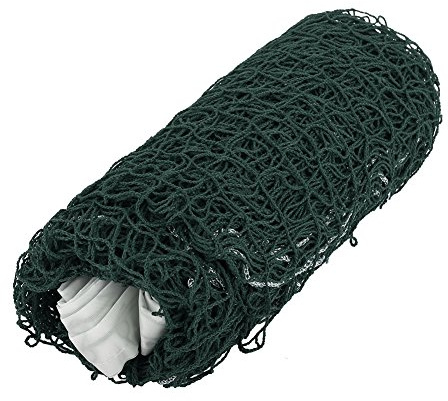 Bärbart Badmintonnät - Volleybollnät för Utomhusbruk för Trädgård och Strand, Professionellt Tennisnät för Tennis, Fotbollstennis, Pickleball, Volleyboll för Barn - 6.5x0.5m(Grön)