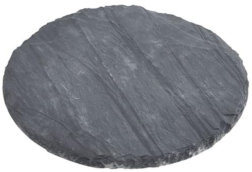 Jardinex Pas Japonais Rond Ardoise - Gris Anthracite 40 cm