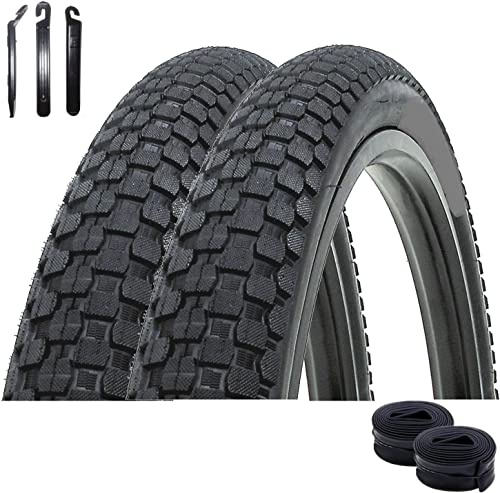 2 x Kenda K-905 MTB Fahrradreifen Drahtreifen Schwarz 58-559 (26 x 2.30) + 2 passende DV Schläuche inkl. Reifenheber