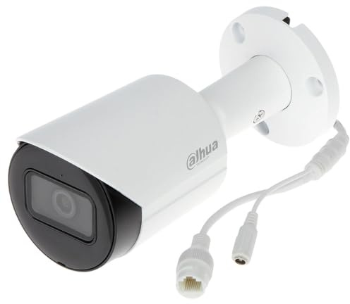 DAHUA Telecamera di Sicurezza Esterna DH-IPC-HFW2241SP-S-0360B 2MP CMOS 1/2.8 Bianca