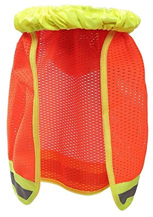 Casque De Sécurité Pare-Soleil Couverture Réfléchissante Couvre-Cou pour Casque De Sécurité Bord Complet Bloque La Lumière du Soleil