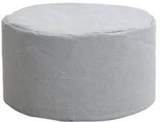 Home Deluxe Pouf d'extérieur XXL – Gris clair | Pouf poire XXL résistant aux intempéries pour extérieur XXL