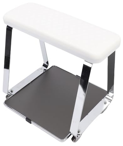 Sahgsa Rörligt Fotbad & Pedikyrvagn - Memory Foam Cushion Foot Rest, With Tray & Wheels | för Skönhetssalong, Spa och Professionell Fotvård