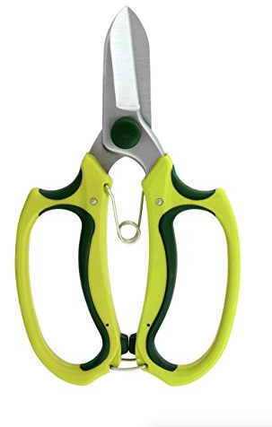 Spear & Jackson 4252KEW Kew Gardens Collection Soft Feel Garden Scissors, Green