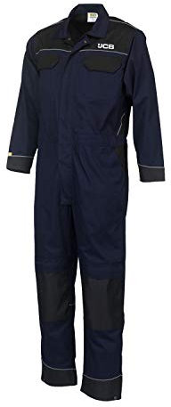 JCB Trade Coverall Navy/Black M