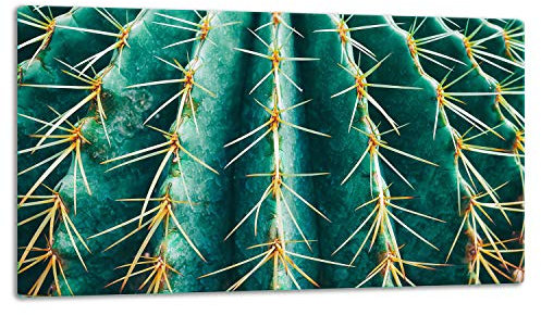 TMK ArtDeko – Schneidebrett Glas – Glasschneidebrett für die Küche 52x30 cm – Robust, Hygienisch & Rutschfest – Glas Schneidebrett – Zusätzliche Arbeitsfläche – Vielseitige Nutzung