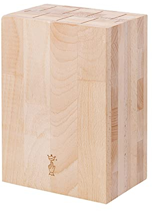 OPINEL - Ceppo portacoltelli in legno di faggio - Design semplice ed elegante - Per 9 coltelli