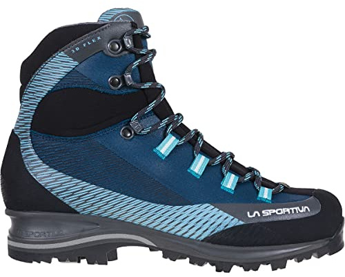 La Sportiva 11Z618621 Donna Scarponi da Montagna, Opal/Pacific Blue, 39.5 EU