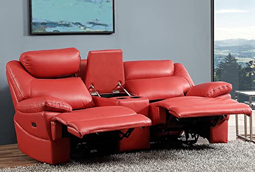 Mapo Möbel Elektrische Voll-Leder Couch Sofa Relaxsessel Fernsehsessel Fernsehsofa 3581ee-Cup-2-8401