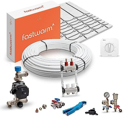 Fastwarm Solid 18 Single Zone Water Underfloor Heating Kit