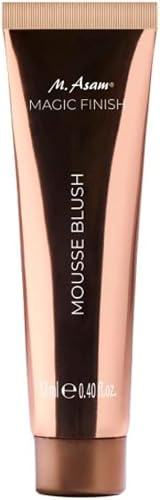 M. Asam Magic Finish Mousse Blush Barely-Chai (12ml) | Edler Rosé-Ton für lebendigen Teint, für jeden Hauttyp geeignet, ultrafeine Farbpigmente