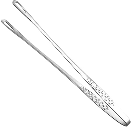 Anulely Pinze da cucina, pinzetta multiuso per barbecue, pinzette culinarie, pinzette per alimenti, pinzette in acciaio inox per cucinare, grigliare, casa