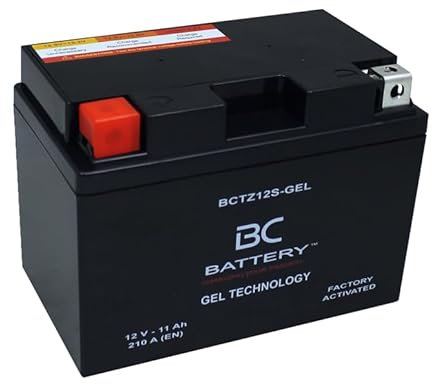 BATTERIA BC BATTERY YTZ12S SIGILLATA GEL MOTO SCOOTER PRONTA ALL'USO