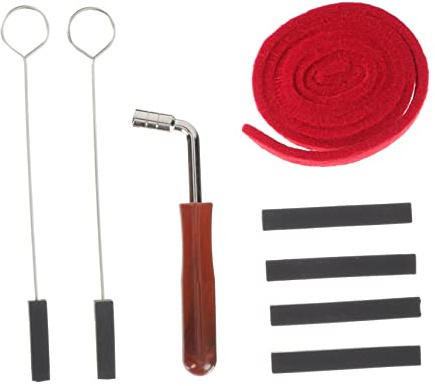 DRESSOOS Klavierstimmer Werkzeug Mit Griffen Für Piano Tuning Für Klavier Reparatur Stumm Instrument Zubehör Haltbar Und Leicht Zu Tragen