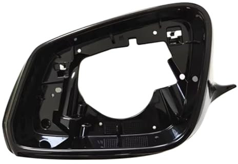 Spiegelkappe Für 5 Series F10 F11 F18 F07 GT 6 Series F06 F12 F13 7-Serie F01 F02 Auto Glanz Schwarz Seite Spiegel Gehäuse Rahmen Spiegelkappen(Links)