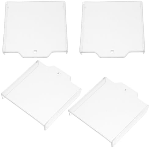 TEHAUX Protector Transparente De Interruptor Para Alarmas De Incendios 4 Piezas Cubierta De Pulsador De Emergencia Fácil Instalación Para Uso Comercial Y Residencial