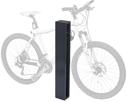 Mendler Fahrradbügel HWC-J80 87x10x13cm verzinkter Stahl - anthrazit | Fahrradständer, Anlehnbügel, Outdoor-pulverbeschichtet
