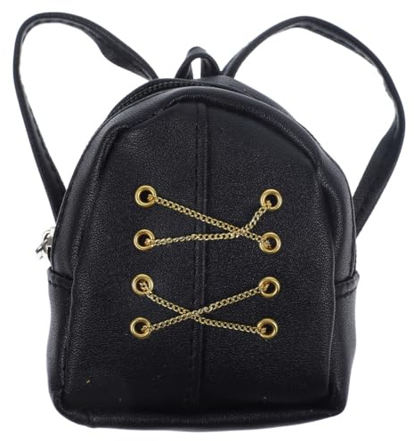 BESTonZON Puppenschultasche Zubehör Für Die Puppenhausschule Puppenschulzubehör Puppenhaus Schulbedarf Spielzeug Rucksack Mikro Geldbörse Kinderspielzeug Statuette Baby Mini Stoff
