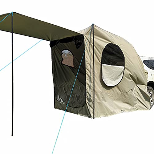 Auto-Markise, Auto-Heckklappen-Zelt, SUV-Zelt für Camping – Auto-Heckzelt, SUV-Markise für Sonnenschutz, tragbar, wasserdicht, Dachzelt, Auto-Überdachung für SUV, Minivan, Schrägheck