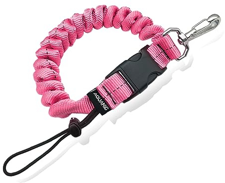 nitescuba Câble spiralé pour la plongée, accessoires de plongée, cordon à ressort anti-perte avec boucle à dégagement rapide pour appareils photo sous-marins et feux flash de plongée
