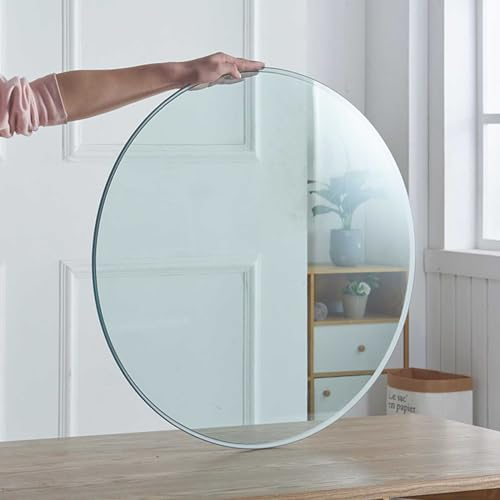 Tapa De Cristal Para Mesa Redonda Cristal Templado Transparente Bandeja De Cristal Redonda Tablero Superficie Redonda De Mesa Diámetro 35cm ~ 100cm Para Mesa De Comedor Cocina Jardín ( Size : Ø 88cm(3