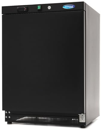 Maxima Congélateur - 200 L - 2 grilles fixes - Noir