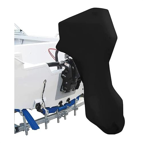 Schutzhülle Außenborder Abdeckung Anti Gores Yacht Marine 420D Motor Bootsabdeckung Anti Halb Außenbordmotor UV Oxford Wasserdichter Schutz Staubdicht Luft Antigores Yacht Marine. Schutzhülle Außenbor